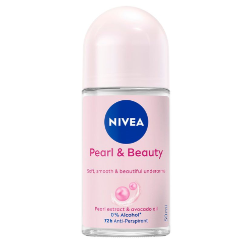 DESODORANTE NIVEA ROLL ON PEARL BEAUTY 50ML